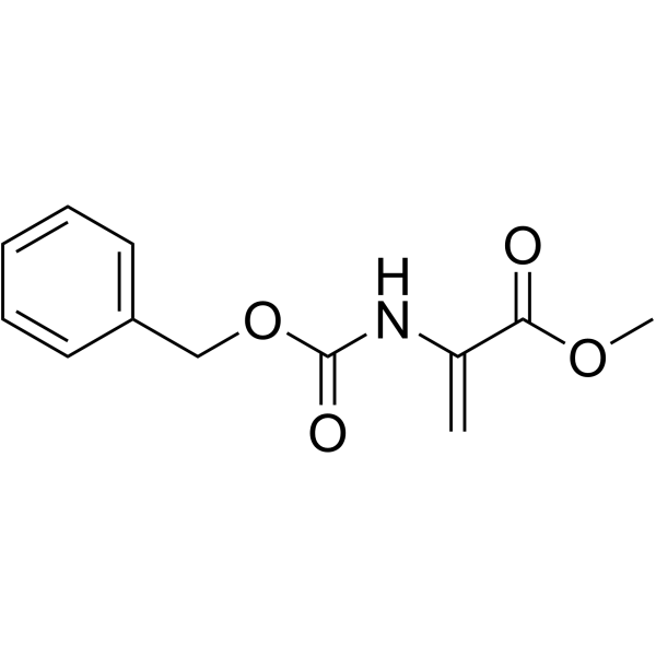 N-Cbz-脱氢丙氨酸甲酯结构式
