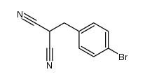 2-cyano-3-(4-bromophenyl)propionitrile Structure