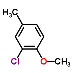 2-Chloro-1-methoxy-4-methylbenzene Structure