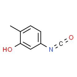 Phenol, 5-isocyanato-2-methyl- (9CI) Structure