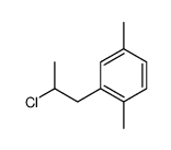 2-(2-chloropropyl)-1,4-dimethylbenzene Structure