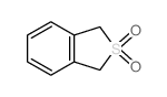 Benzo[c]thiophene,1,3-dihydro-, 2,2-dioxide结构式