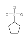 Cyclopentanesulfonyl Chloride Structure