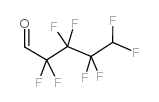 2,2,3,3,4,4,5,5-八氟戊醛结构式