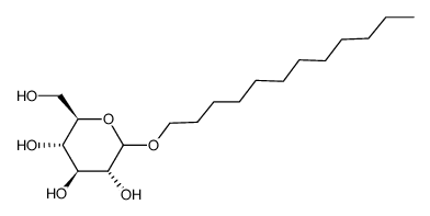 dodecyl D-glucoside结构式