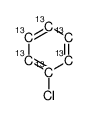 氯苯-13C6结构式