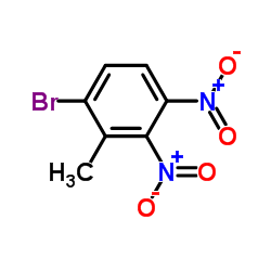 1-溴-2-甲基-3,4-二硝基苯结构式