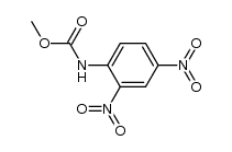 methyl N-(2,4-dinitrophenyl)carbamate Structure