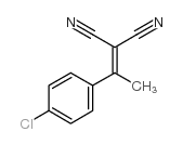 2-[1-(4-氯苯基)亚乙基]丙二腈结构式