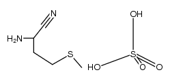 methiononitrile sulfate Structure