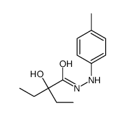 2-ethyl-2-hydroxy-N'-(4-methylphenyl)butanehydrazide Structure