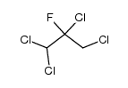1,1,2,3-tetrachloro-2-fluoro-propane结构式