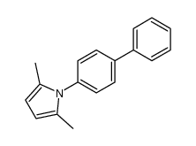1-biphenyl-4-yl-2,5-dimethyl-pyrrole Structure