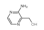 3-氨基-2-吡嗪甲醇结构式
