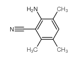 2-amino-3,5,6-trimethylbenzonitrile structure