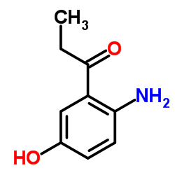 1-(2-Amino-5-hydroxyphenyl)-1-propanone structure