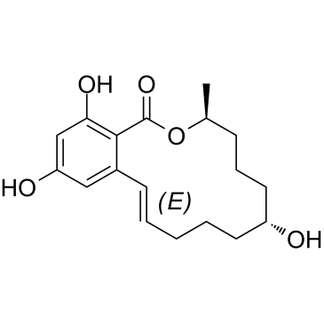 ALPHA-玉米赤霉烯醇结构式