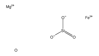 Silicic acid, calcium iron magnesium salt Structure