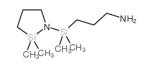 3-[(2,2-DIMETHYL-1,2-AZASILOLIDIN-1-YL)-(DIMETHYL)-SILYL]-1-PROPANAMINE Structure