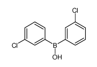 bis(3-chlorophenyl)borinic acid结构式