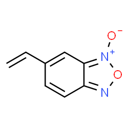 2,1,3-Benzoxadiazole,5-ethenyl-,3-oxide Structure