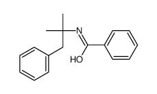 N-(2-methyl-1-phenylpropan-2-yl)benzamide结构式