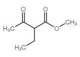 2-乙基乙酰乙酸甲酯结构式