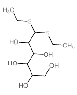 D-Galactose,diethyl dithioacetal结构式