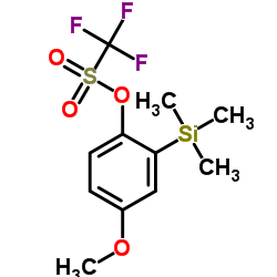 三氟甲烷磺酸4-甲氧基-2-(三甲基硅基)苯酯图片
