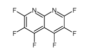 1,8-Naphthyridine,2,3,4,5,6,7-hexafluoro- Structure