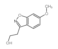 2-(6-甲氧基苯并[d]异噁唑-3-基)乙醇结构式