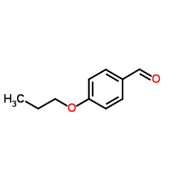 4-丙氧基苯甲醛结构式
