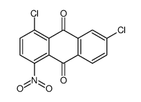 4,6-dichloro-1-nitroanthracene-9,10-dione结构式