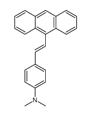 Ethene, 1-anthracen-9-yl)-2-(4-dimethylaminophenyl)-, (E)- Structure
