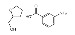 3-aminobenzoic acid,oxolan-2-ylmethanol Structure