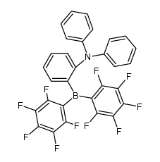 1-(Ph2N)-2-[B(C6F5)2]C6H4结构式