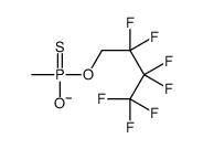 2,2,3,3,4,4,4-heptafluorobutoxy-methyl-oxido-sulfanylidene-λ5-phosphane Structure