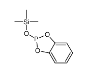 1,3,2-benzodioxaphosphol-2-yloxy(trimethyl)silane结构式
