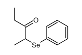2-phenylselanylpentan-3-one结构式
