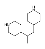 4-(1-piperidin-4-ylpropan-2-yl)piperidine结构式