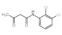 2,3-dichloroacetoacetanilide Structure