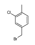 4-(bromomethyl)-2-chloro-1-methylbenzene Structure