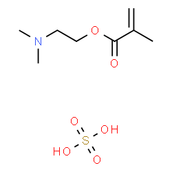 2-(dimethylamino)ethyl methacrylate, sulphate结构式