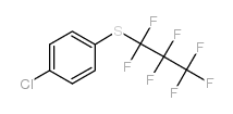 4-(七氟丙基硫代)氯苯结构式