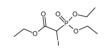 diethyl 1-iodo-1-carbethoxy-methylphosphonate结构式