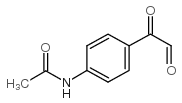 Acetamide,N-[4-(2-oxoacetyl)phenyl]- Structure