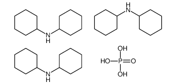 dicyclohexylazanium,phosphate Structure