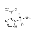 1H-Imidazole-5-sulfonamide,4-nitro-结构式