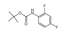 tert-butyl (2,4-difluorophenyl)carbamate Structure