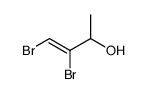 3,4-dibromo-but-3-en-2-ol结构式